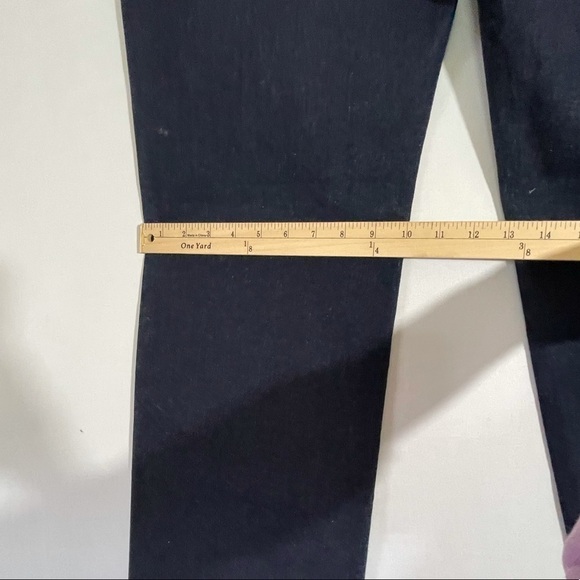 ST. John High Rise Straight Leg Dark Jeans 12 - Picture 5 of 13